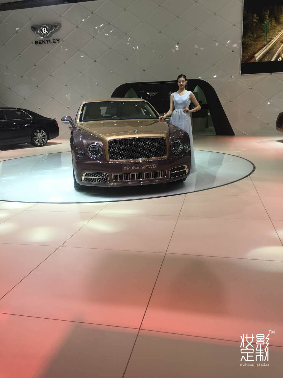 深圳車展化妝,妝影定制