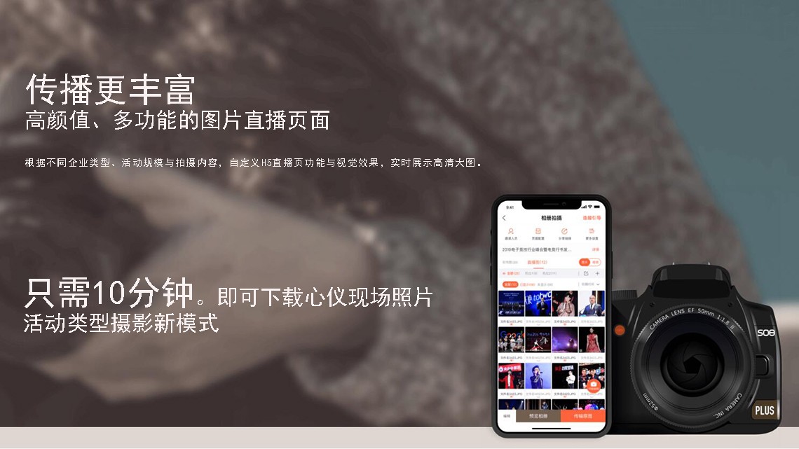 深圳云攝影，照片直播