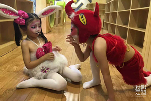 兒童彩繪化妝
